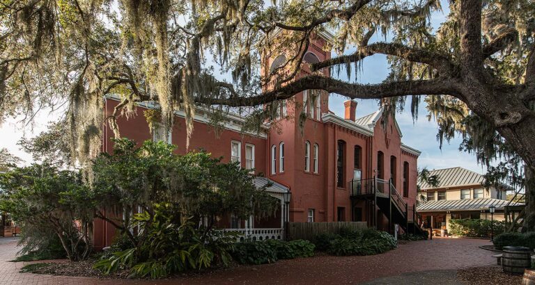 backside of Old Jail Museum