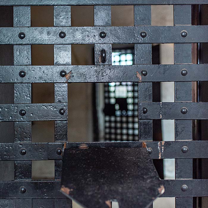 old jail bars