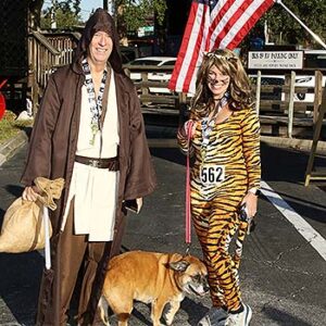 2022 St. Augustine Jail Break 5K costume contest second place winner